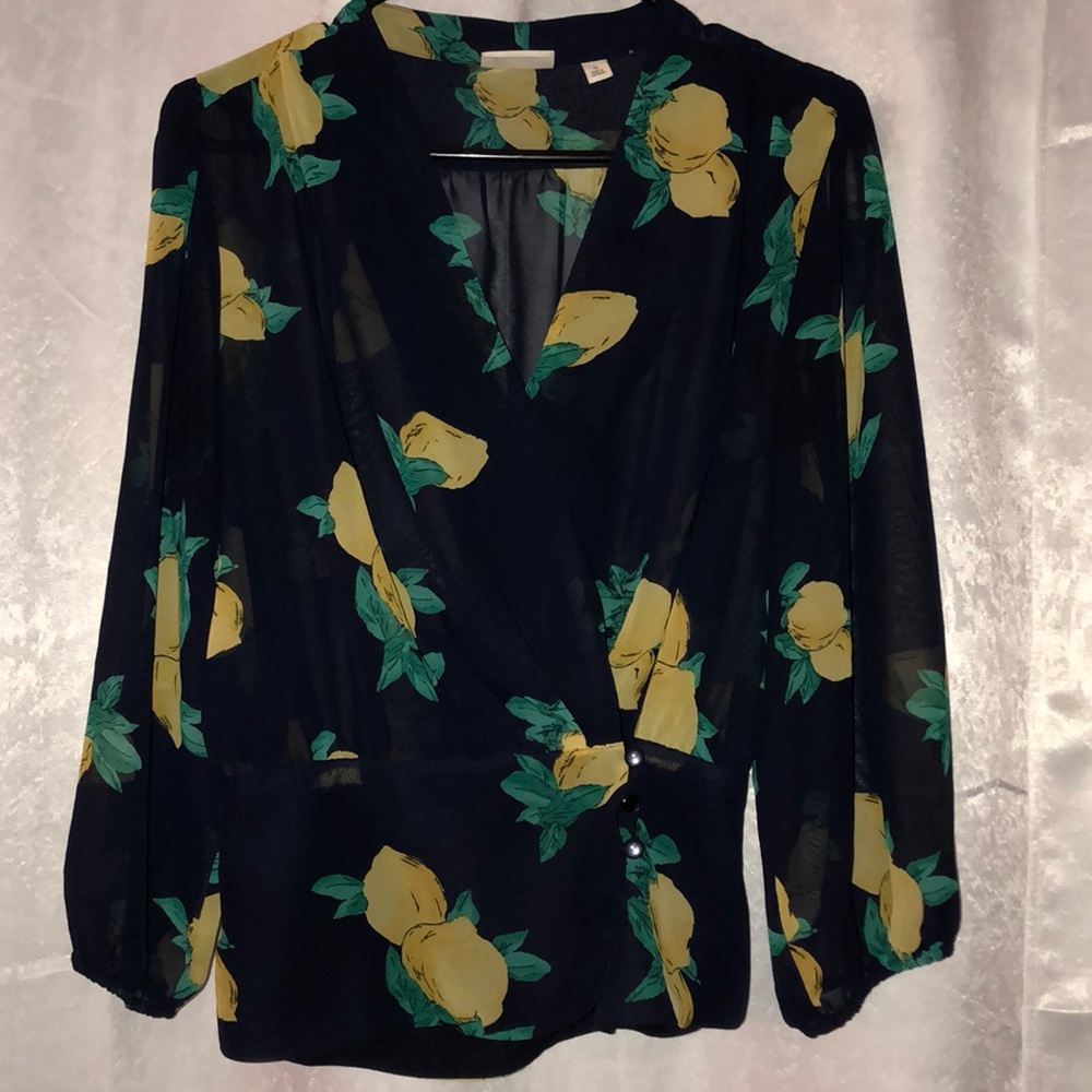 Wrap blouse
